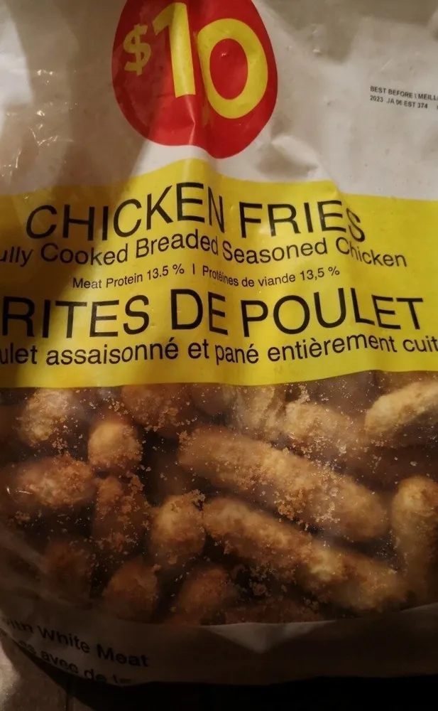 Frite de poulet