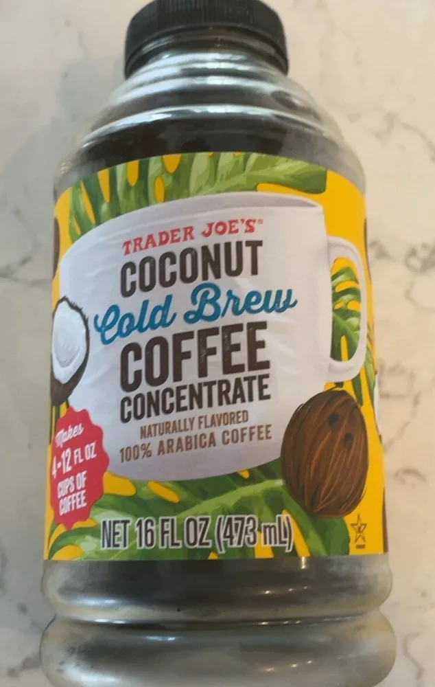 Coconut Cold Brew Coffee Concentrate