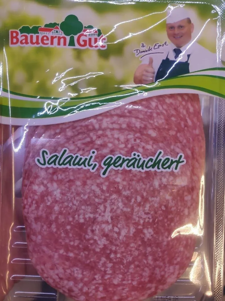 Bauerngut Salami geräuchert