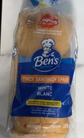 Ben’s Thick White Sandwich Bread