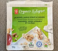 Almond, maple syrup & cashew