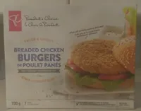 Breaded Chicken Burgers
