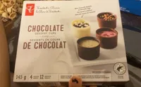 Chocolate dessert cups