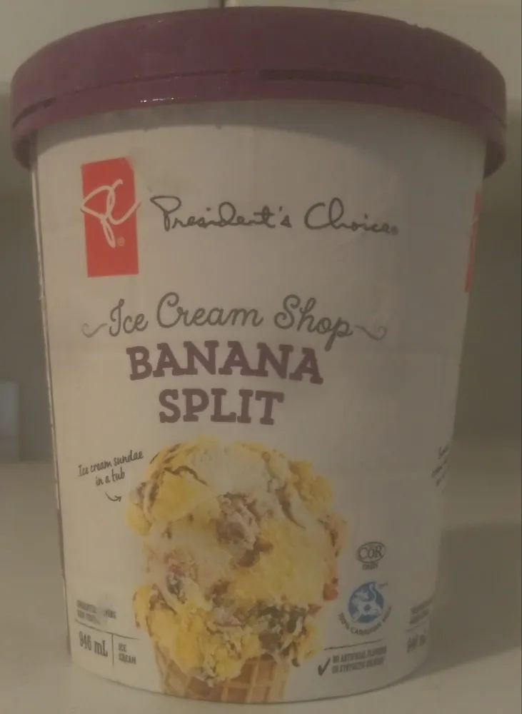 Banana Split Ice Cream