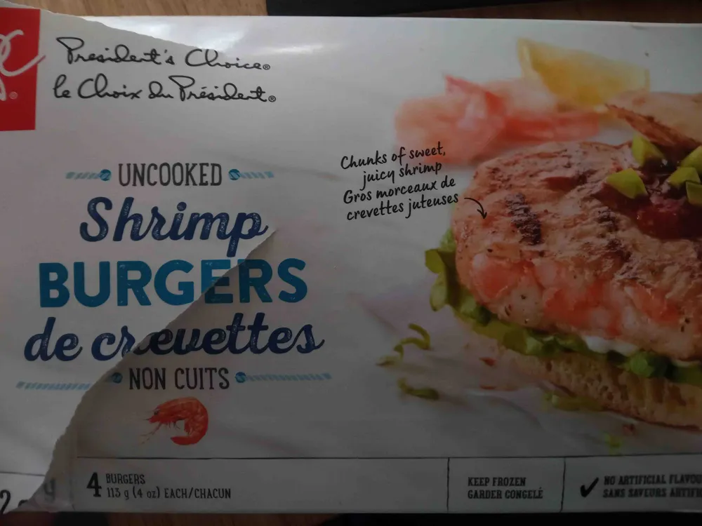 Shrimp burgers