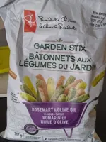 Bâtonnets aux légumes du jardin