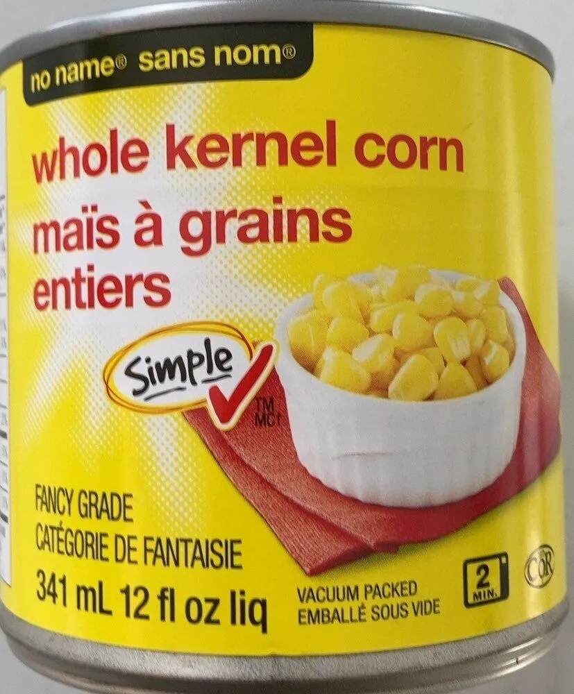 Mais en grain entiets