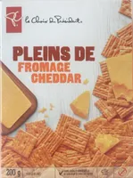 Pleins de fromage cheddar