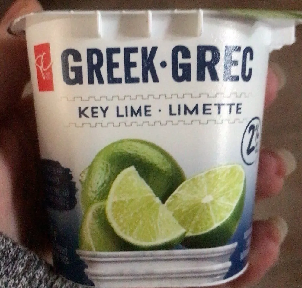 Lime yogurt