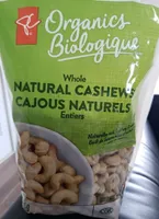 Cajous naturels entiers