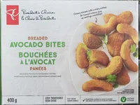 Bouchées à l'avocat pannées