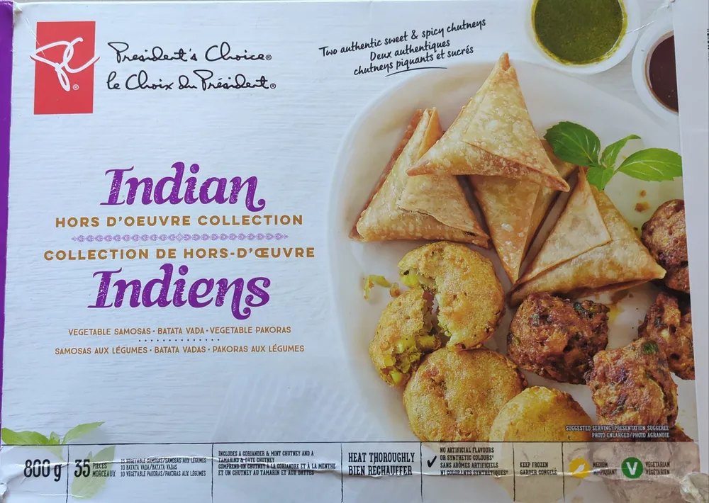 Indian Hors D'oevre collection