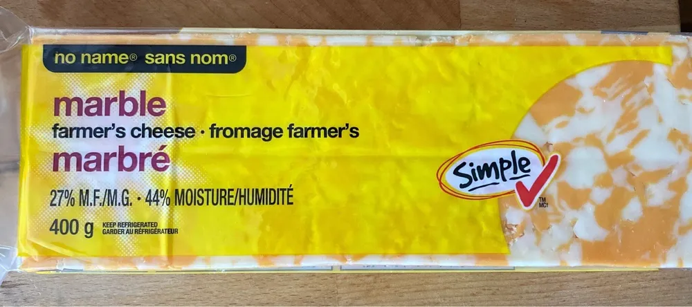 Fromage farmer's marbré