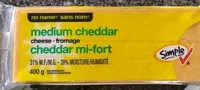 Medium cheddar cheese