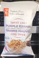 Croquants aux mais grains mauves chili doux