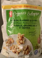 Pumpkin, flaxseed and quinoa coconut clusters