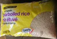 Long grain parboiled rice