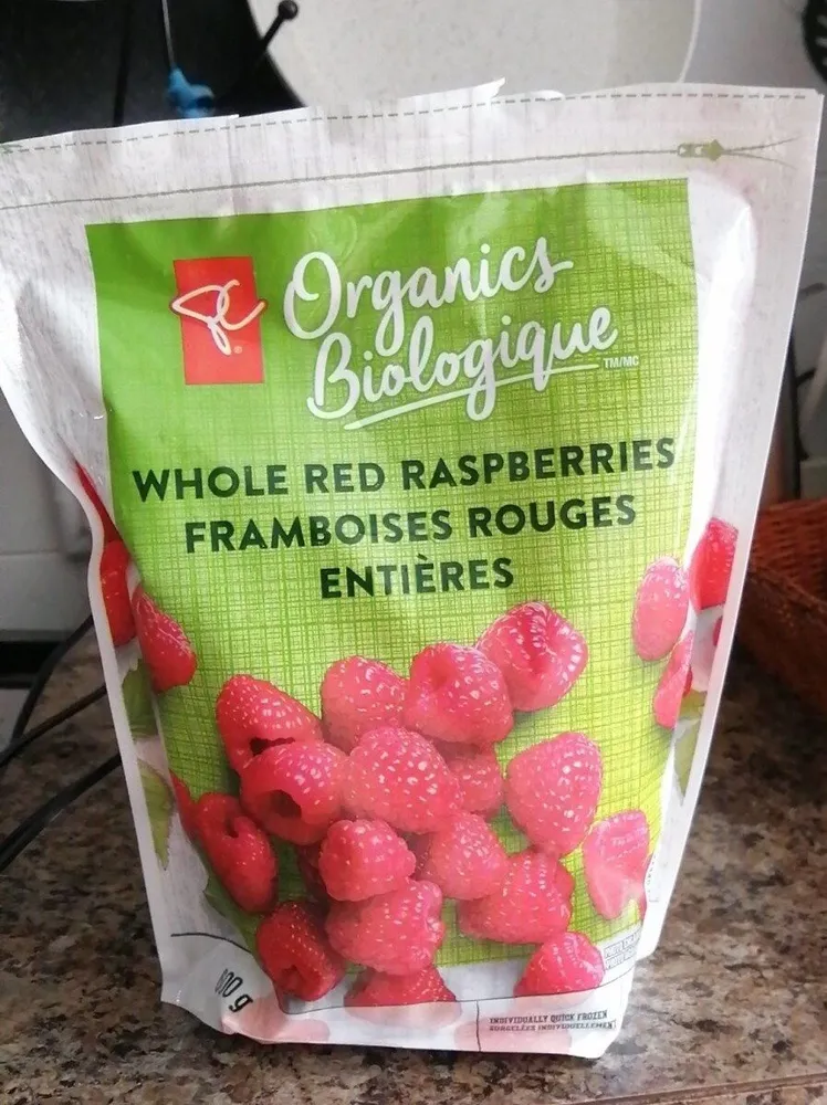 Whole Red Raspberries