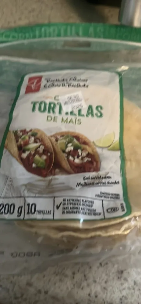 CORN TORTILLAS DE MAIS