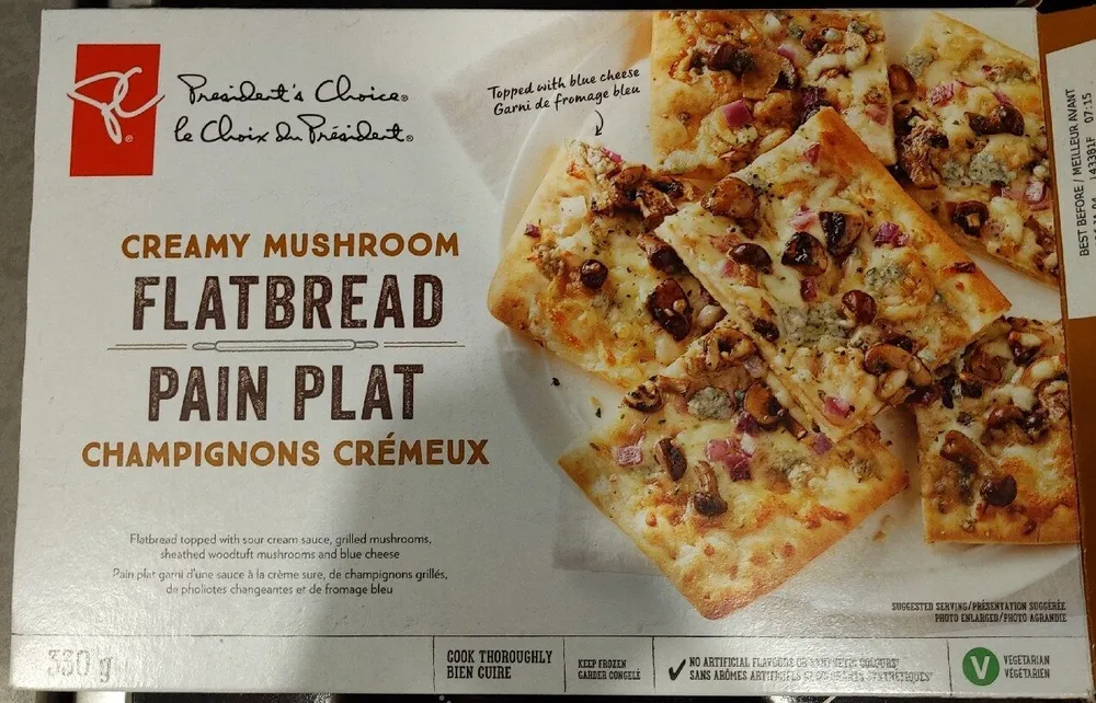 Creamy Mushroom Flatbread