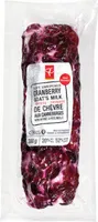Cranberry goat's milk cheese