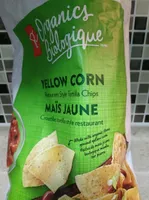 Yellow corn restaurant style tortilla chips
