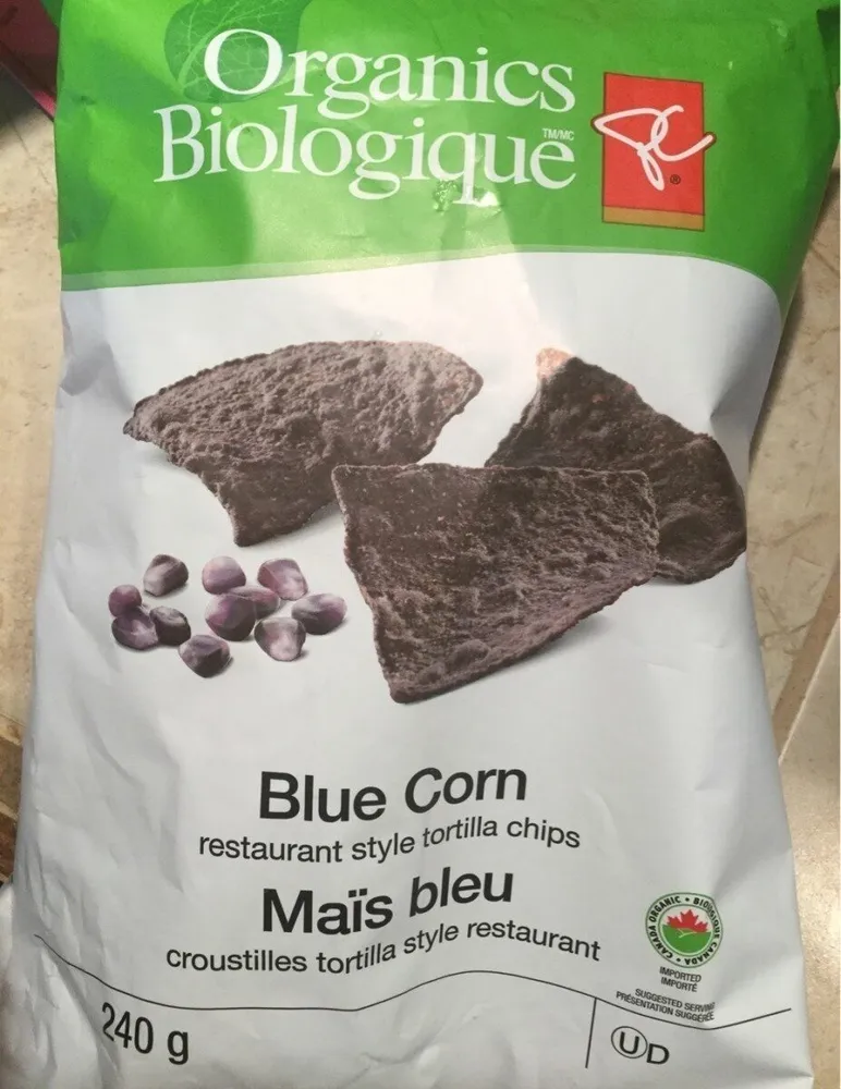 Croustille tortillas mais bleu