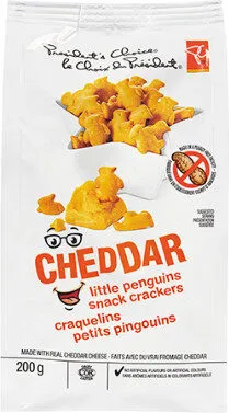 Little penguins cheddar snack crackers