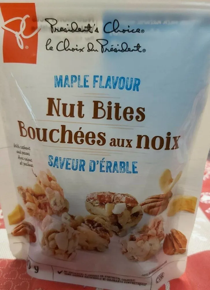Bouchées aux noix érable