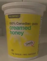 100% Canadian Pure Creamed Honey