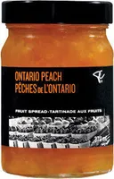 Ontario peach fruit spread