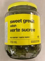 Relish verte sucrée