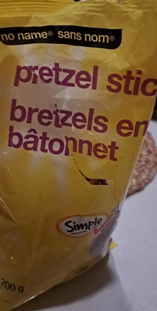 Pretzels en batonnet