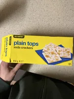 Biscuits soda nature