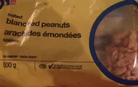 Salted blanched peanuts