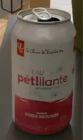Eau petillante creme soda