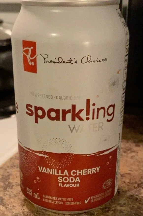 Vanilla Cherry Sparkling Water