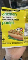 Saucisse hot-dog poulet