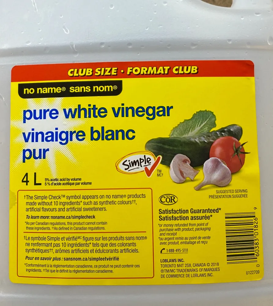 Pure White Vinegar