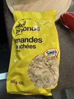 Sliced blanched almonds