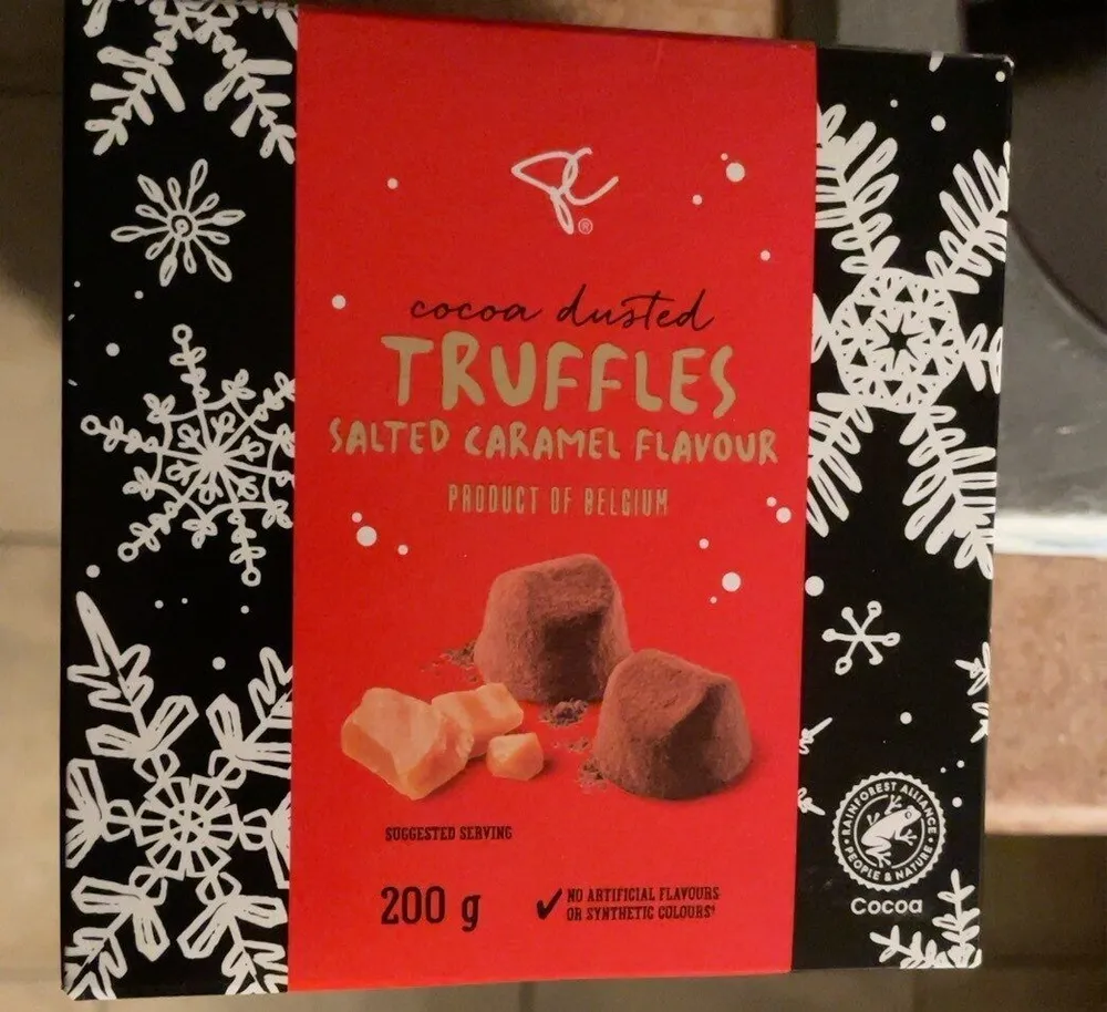 Truffes à saveur de caramel