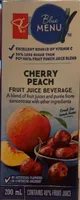 Cherry Peach Fruit Juice Beverage