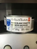 Sustainably sourced wild albacore flaked white tuna in water