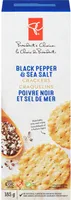 Black Pepper & Sea Salt Crackers