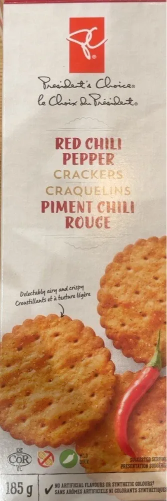 Red Chili Pepper Crackers