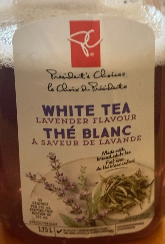 Thé blanc savoir de lavande