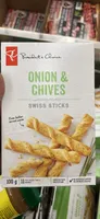 Onion and chive swiss sticks