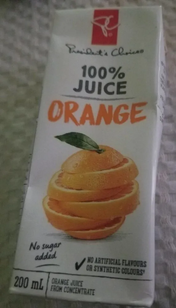 Président's choice orange