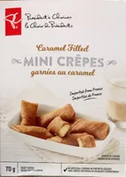 PC mini crepes (caramel filled )