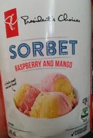Sorbet Raspberry and Mango